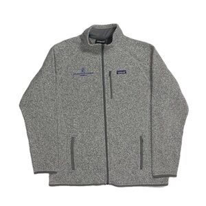 Patagonia grey Beth Israel full zip better sweater fleece sweatshirt men’s 2XL